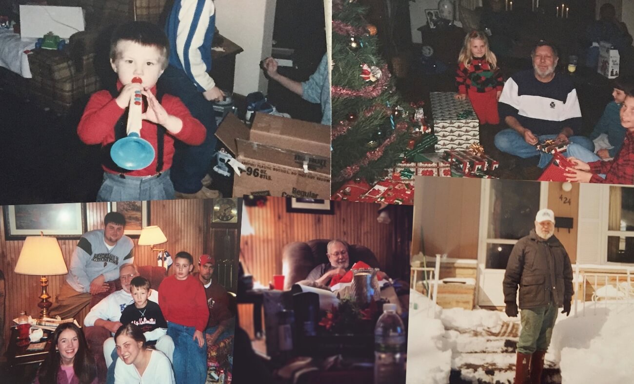 Papaw would always have Christmas Eve at his house.